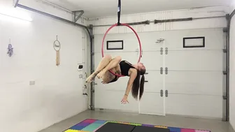 Aerial hoop play №4 #9