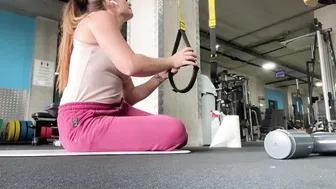 Stretching with TRX #4