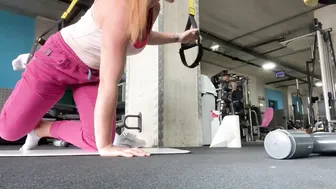 Stretching with TRX #6