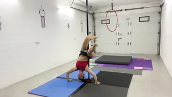 Pole somersault combo №2 #4