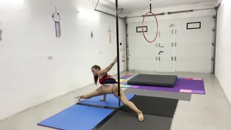 Pole somersault combo №2 #5