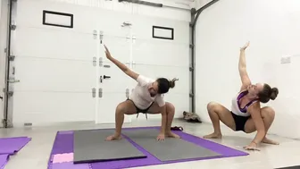 Buddha stretches #2