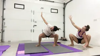 Buddha stretches #3