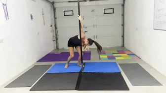 Pole somersault #2