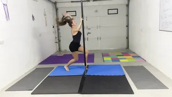 Pole somersault #3