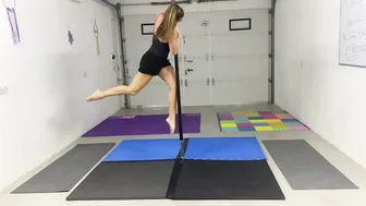 Pole somersault #9