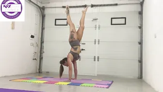 Pole and handstands from today #10