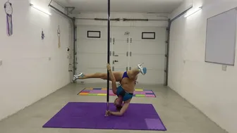 Pole dance training