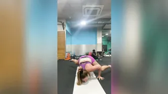 Stretching off at the gym #10