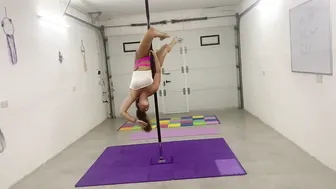 Today pole and press ups #4