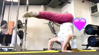 Tripod headstand #5