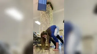 Airport yoga #7