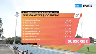 Women's 100m • Hungarian GP #10