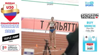 Girl's U20 Triple Jump Final • Russian Athletics #8