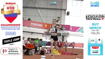 Girl's U20 Triple Jump Final • Russian Athletics #9