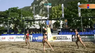 Women's Beach Volley ♥️♥️ Kamena Vourla Open 2023 ⁴ᴷ #6