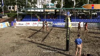 Women's Beach Volley ♥️♥️ Kamena Vourla Open 2023 ⁴ᴷ #7