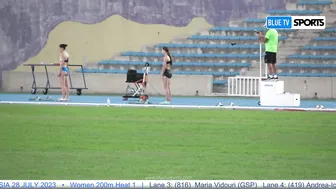 Women's 200m Heat 1 • 2023 Cyprus Open Meeting ⁴ᴷ #3