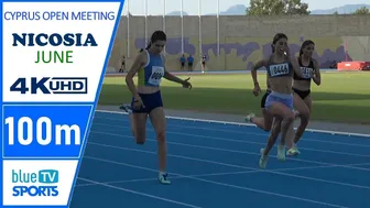 Women's 100m • 2023 Cyprus Open Meeting ⁴ᴷ