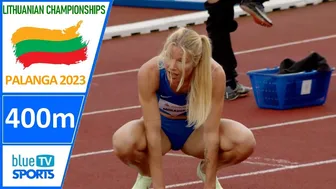 Women's 400m Heat 3 • Lithuanian Athletics #1