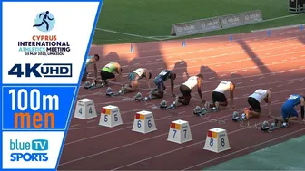 Men's 100m • 2nd Cyprus International Meeting ⁴ᴷ