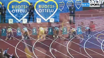 Women's 100m Final • Finnkampen 2022 #9