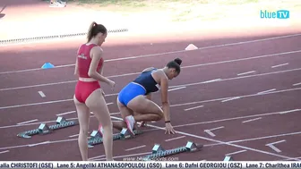 Women's 100m Hurdles Final • Pancyprian Championships ⁴ᴷ #3