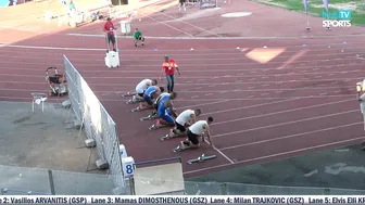 Men's 110m Hurdles Final • Pancyprian Championships ⁴ᴷ #3