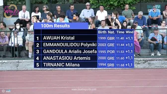 Women's 100m • 23th Filothei Women Gala ⁴ᴷ #10