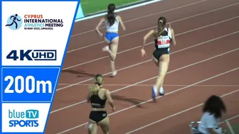 Women's 200m • 1st Cyprus International Meeting ⁴ᴷ #1