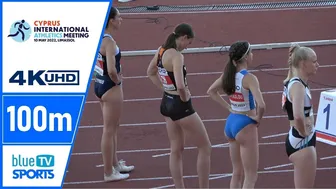 Women's 100m • 1st Cyprus International Meeting ⁴ᴷ