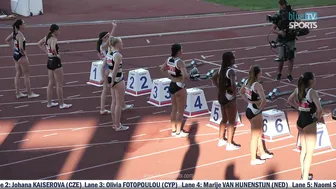 Women's 100m • 1st Cyprus International Meeting ⁴ᴷ #5