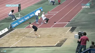 Men's Long Jump • 1st Cyprus International Athletics Meeting ⁴ᴷ #3