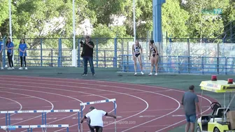 Girl's 100m Hurdles • International Junior U20 Match ⁴ᴷ #10