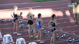 Girl's 100m Hurdles • International Junior U20 Match ⁴ᴷ #6