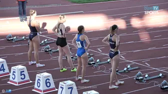 Girl's 100m Hurdles • International Junior U20 Match ⁴ᴷ #7