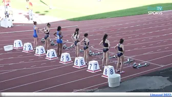 Girl's 100m • International Junior U20 Match ⁴ᴷ #2