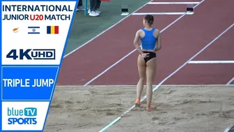 Girl's Triple Jump • International Junior U20 Match ⁴ᴷ