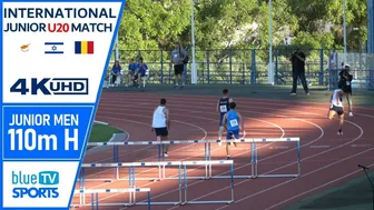 Boy's 110m Hurdles • International Junior U20 Match ⁴ᴷ