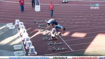 Boy's 110m Hurdles • International Junior U20 Match ⁴ᴷ #2