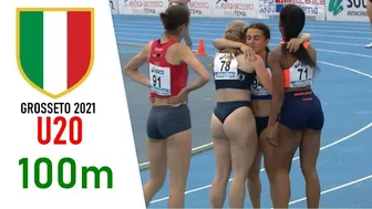 100m Final • U20 Italian Championships