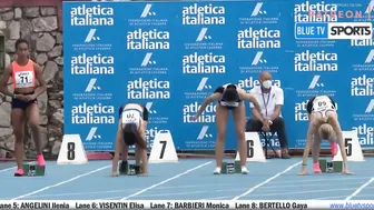 100m Final • U20 Italian Championships #5