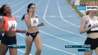 100m Final • U20 Italian Championships #8