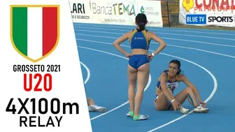 4X100m Relay Serie 4 • U20 Italian Championships