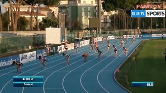 4X100m Relay Serie 4 • U20 Italian Championships #5