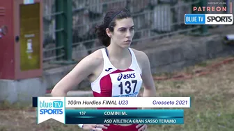 100m Hurdles • U23 Italian Championships #2