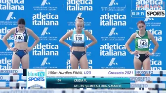 100m Hurdles • U23 Italian Championships #3