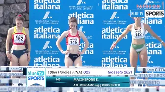 100m Hurdles • U23 Italian Championships #4