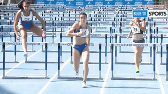 100m Hurdles • U20 Italian Championships #10