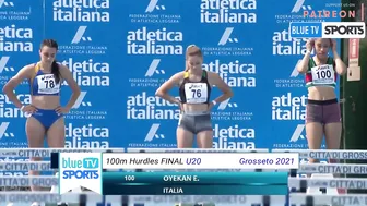 100m Hurdles • U20 Italian Championships #2